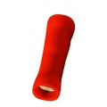 Red female bullet 4mm. For cable size 0.5mm - 1.5mm - 100 per pack