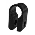 No 4 Cable Cleat - single hole - 100 per pack