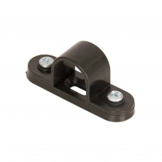 20MM PVC SPACER BAR SADDLE - BLACK