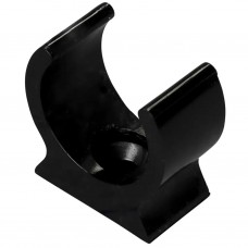 20MM PVC U CLIP - BLACK 20MM PVC U CLIP - BLACK