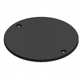 PVC  LID FOR 20MM BOX - BLACK
