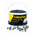 CobraTub 3 - Flat Grey  T & E cable clips:- 400 x 1.0/1.5 T & E clips+ 400 x 2.5 T & E clips - 400 per pack