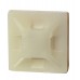 Cable Tie Mount 19mm x 19mm 2 way Natural - 100 per pack