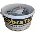 CobraTub 2  - Brown Wall plug x 400 + No10 x 2