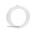 Nylon draw tape 10m x 3mm complete with brass eyelet.