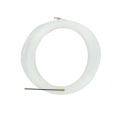 Nylon draw tape 30m x 3mm complete with brass eyelet.