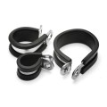 Rubber Lined P Clip 10mm - Per 50