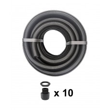 ECONOMY 20mm x 10m PVC Contractor Packs + 10 Glands BLACK
