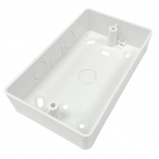 Pattress Box 2g Round Corner 