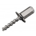 Concrete screw for fixing overhead installations  and other applications. Rod M8/M10 - Thread 55mm. - 100 per pack