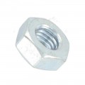 M6 Full Nut Hex. BZP to DIN 934 _ High Tensile  - 100 per pack