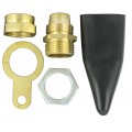 20mm * * SMALL * * BW 2 part gland Kit for SWA cable c/w 2 glands, 2 shrouds, 2 tags and 2 locknuts - 2 per pack
