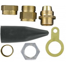 40mm CW 3 part gland Kit for SWA cable c/w * * 1 gland, 1 shroud, 1 tag and 1 locknut * * - IP66