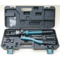 Hand Hydraulic Crimper - 10mm to 400mm c/w hexagonal dies and case.