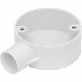 20MM PLASTIC TERMINAL BOX - WHITE