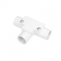 PVC 20MM INSPECTION TEE - WHITE