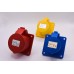 Industrial plugs & Sockets - Panel Mount - 415V - 32A - RED - 4PIN (3PIN +E)