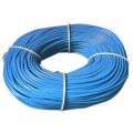 3 mm dia. Non-Shrinking cable sleeving - BLUE - 100 mt