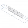 GALV Straight PLATE -4 HOLE