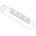 GALV Straight PLATE -4 HOLE
