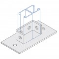 DOUBLE CHANNEL BASE PLATE