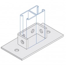 DOUBLE CHANNEL BASE PLATE