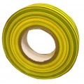 GREEN & YELLOW PVC tape 19 x 0.13 x 33m roll