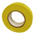 YELLOW PVC tape 19 x 0.13 x 33m roll