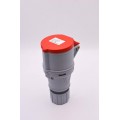 Industrial plugs & Sockets - Speed Fix Coupler - 415V - 16A - RED - 4PIN (3PIN +E)