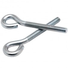FOLDED EYE BOLT BZP M6 X 80 (100)
