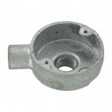 Terminal with back outlet 25mm Terminal with back outlet 25mm