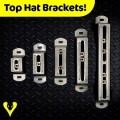 TOP HOT BRACKET 100MM + CAGE NUT