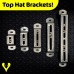 TOP HOT BRACKET 225MM + CAGE NUT