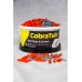 CobraTub 1 - 500 Red Wall Plugs and 500 1 1/2' no8 Pozi Twinthread screws c/w 2 Pozi Driver bits. - 100 per pack